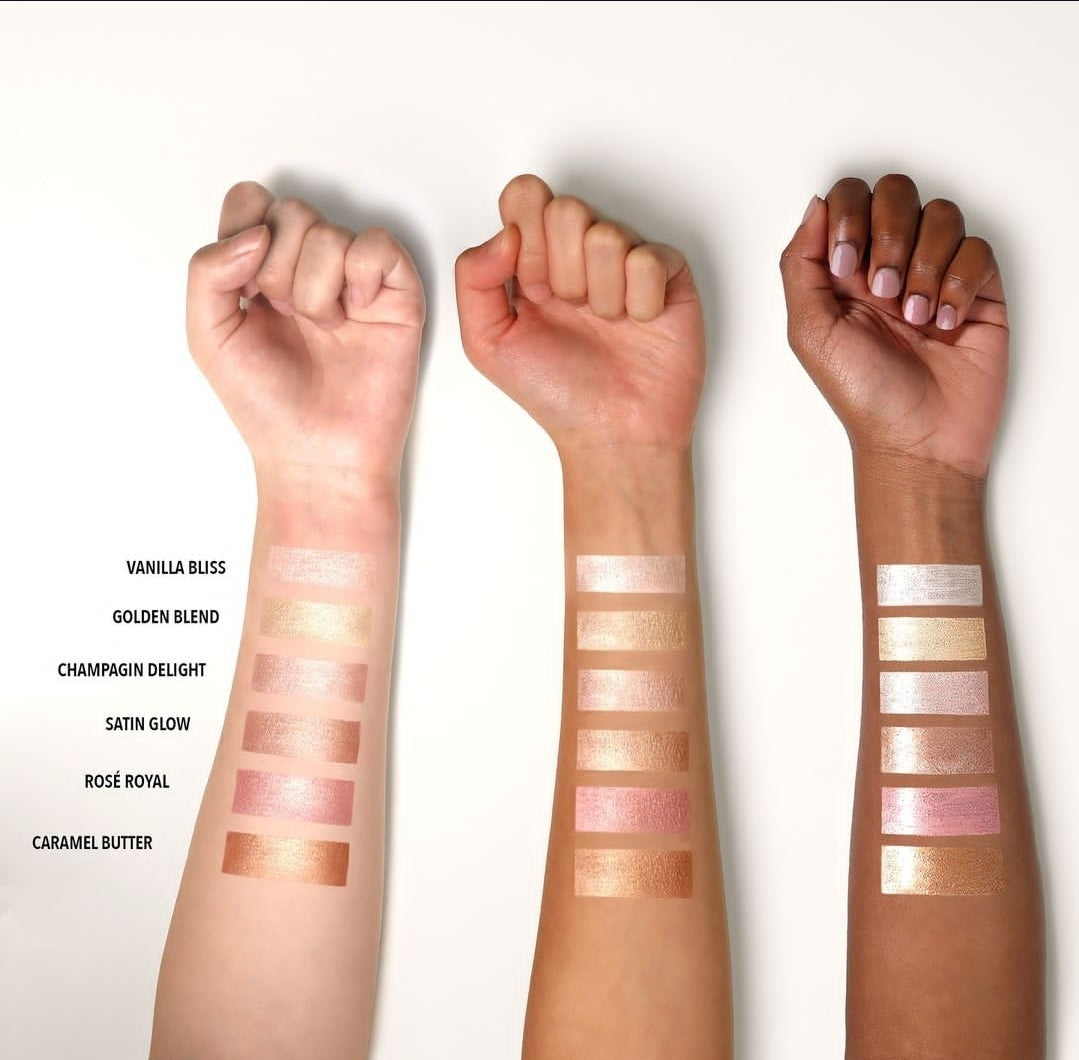 MOIRA Glow Show Liquid Highlighter |  Refills | 3pcs Box