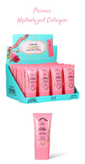 ROMANTIC BEAUTY Perfecting Primer Hydrolyzed Collagen #PR-801 | 24pcs Display