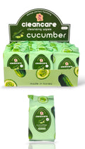 PB&JAY Cleansing Wipes Cucumber | 12   packs Display