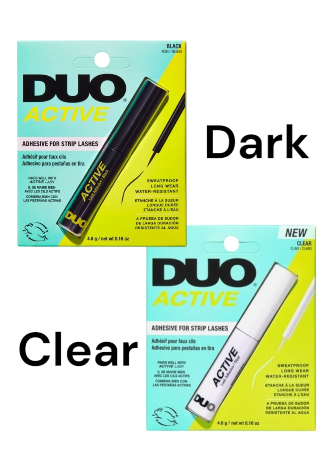 DUO ACTIVE Adhesive For Strip Lashes | 6pcs Pack