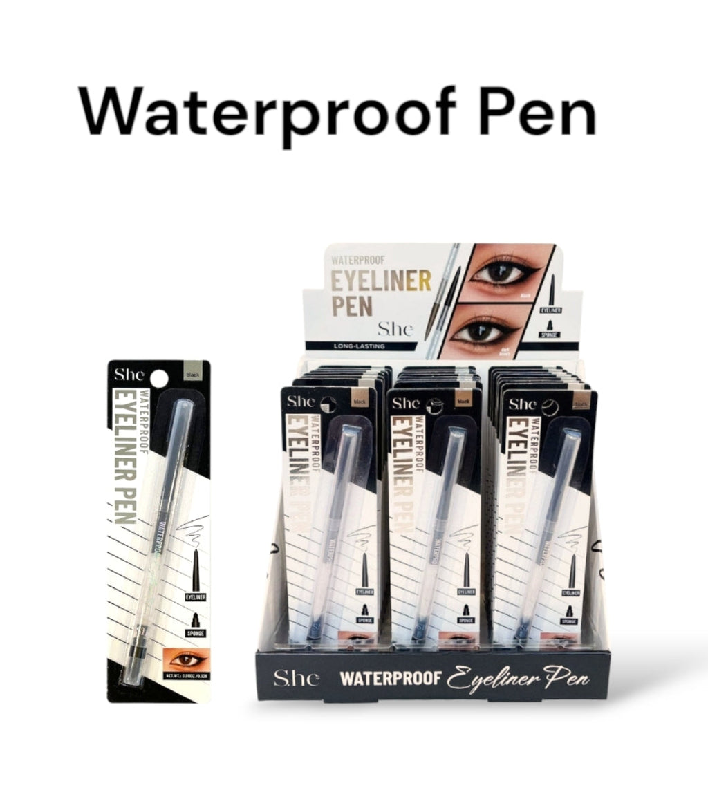 S.he Makeup Eyeliner Pen Waterproof #EP1029 | 24pcs Display