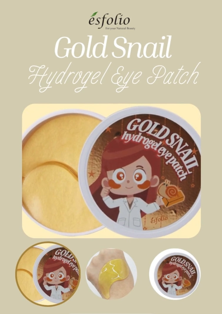 ESFOLIO HydroGel Eye Patch Gold Snail
