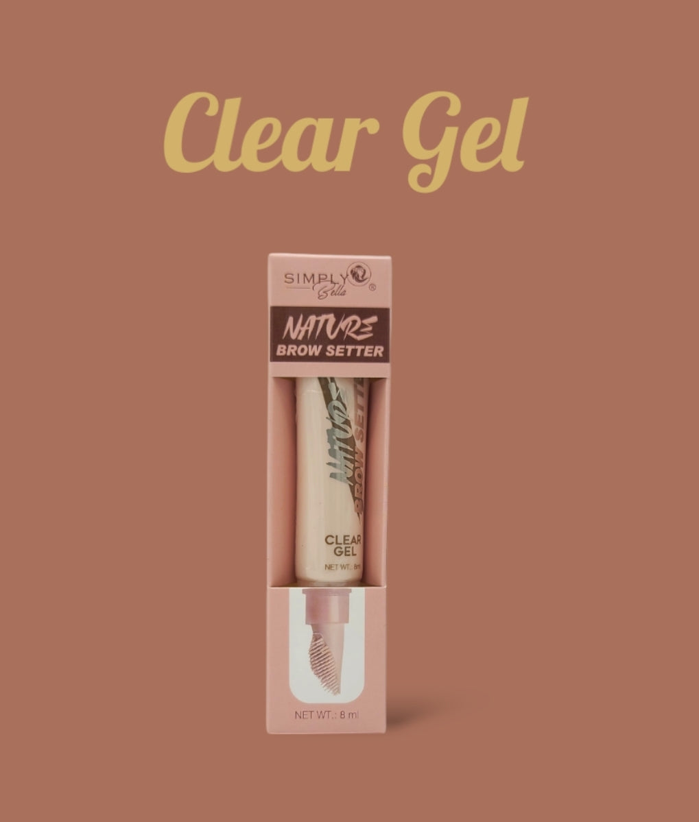 SIMPLY BELLA Brow Setter CLEAR Gel #S023 24pcs Display