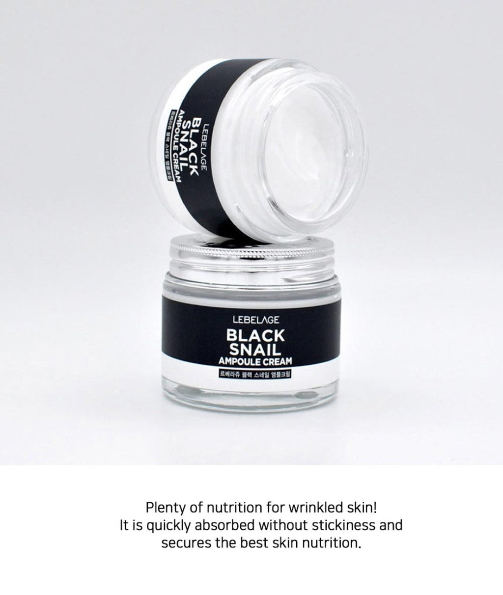 LEBELAGE Black Snail Ampoule Cream 70ml