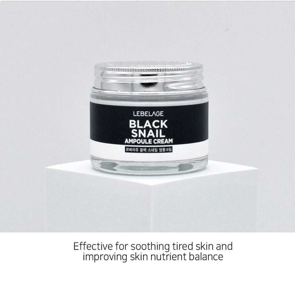 LEBELAGE Black Snail Ampoule Cream 70ml