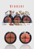 S.he Makeup Bronzer Palette #BP-154 / 12pcs Display