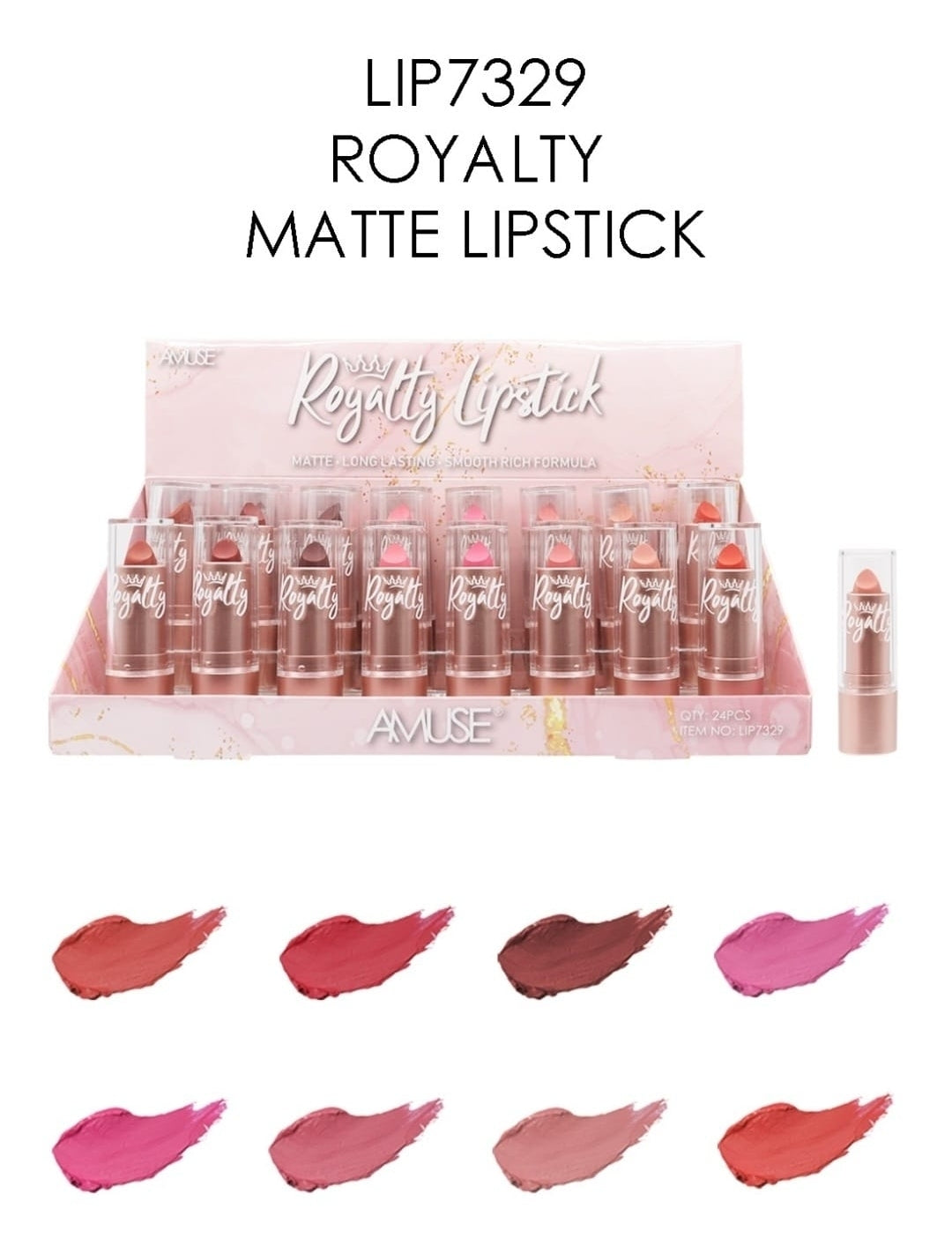 AMUSE - ROYALTY LIPSTICK - LIP7329