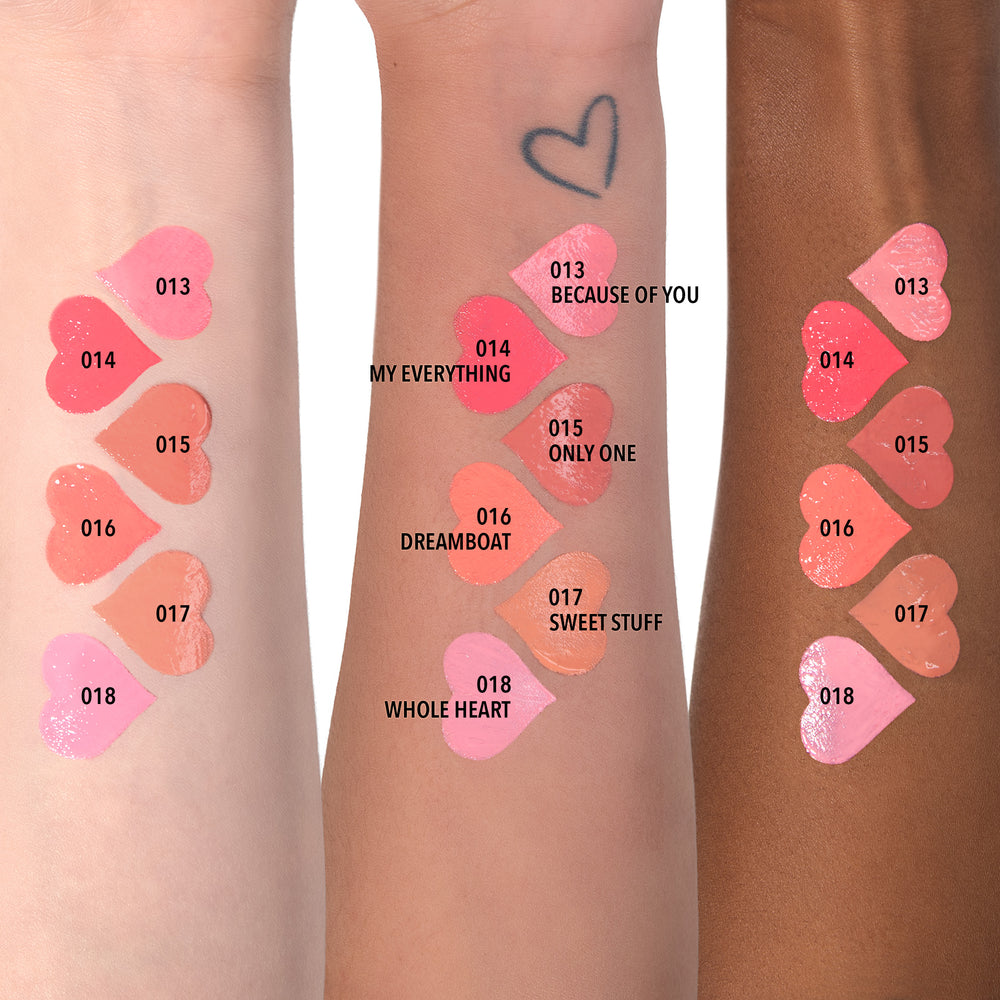 Moira Love Steady Liquid Blush w/ Display 108pcs + tester