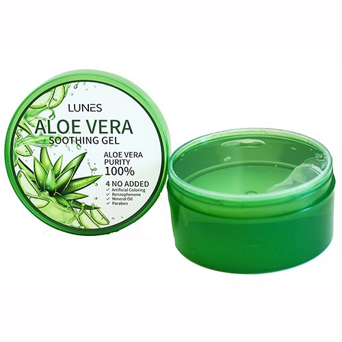 LUNES Aloe Vera Soothing Gel 100% Aloe Vera 300ml
