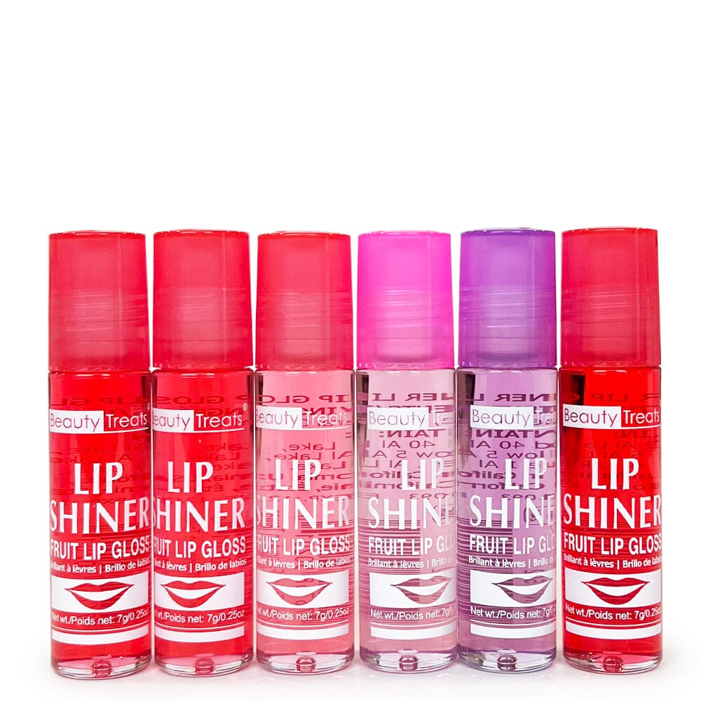 Beauty Treats - Lip Shiner Fruit Lip Gloss / 36pcs Display