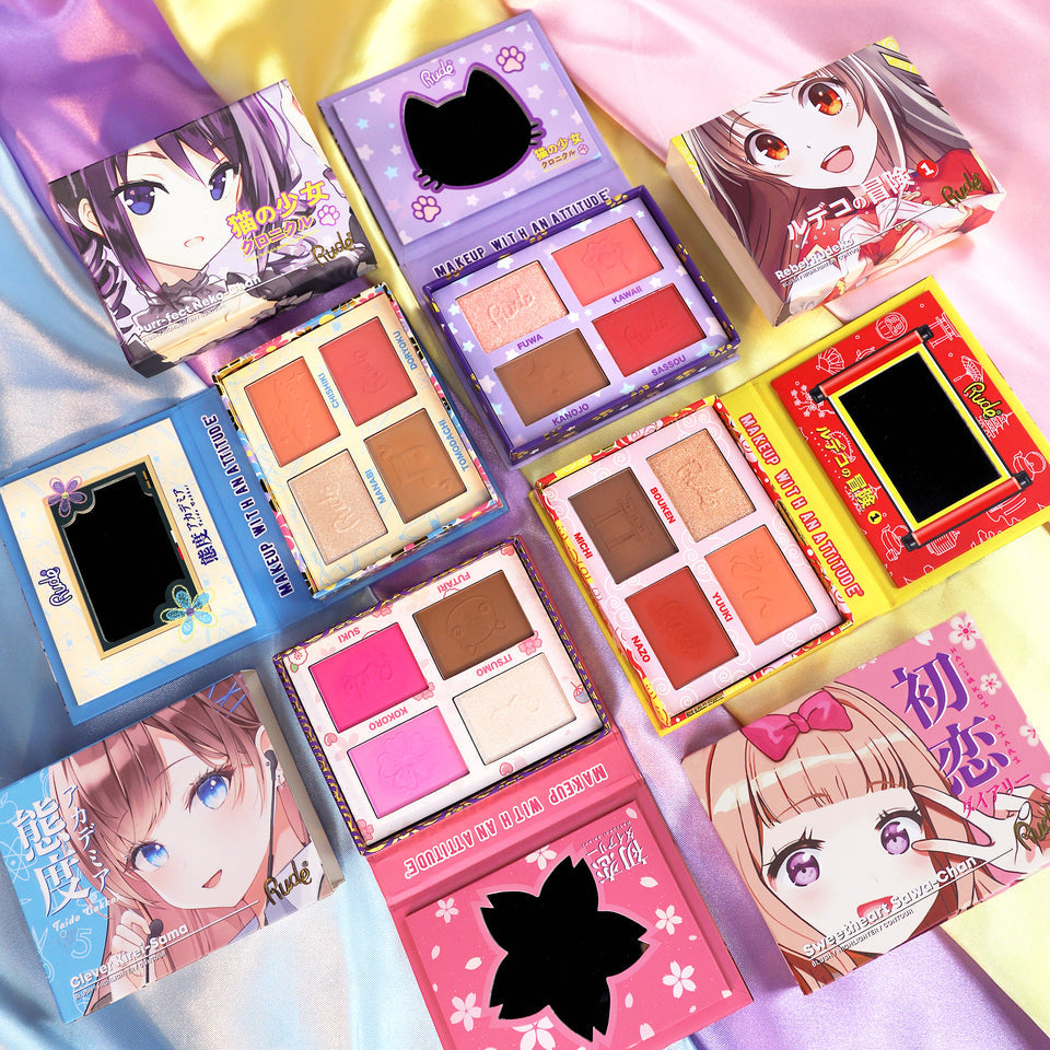 RUDE Manga Face Collection / Blush / Highlighter / Contour