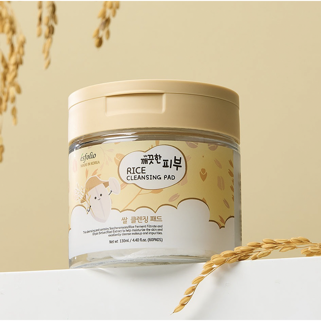 ESFOLIO Rice Cleansing Pad