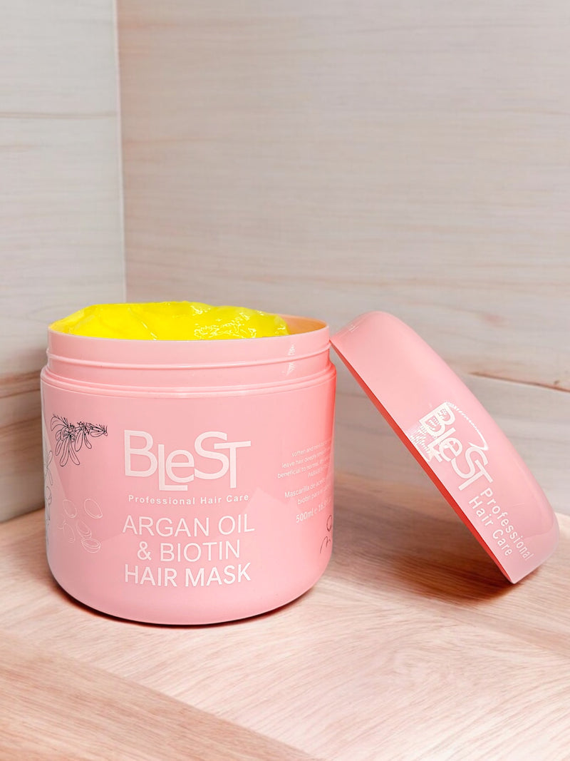 Blest Argain Oil & Biotin Hair Mask 500ml
