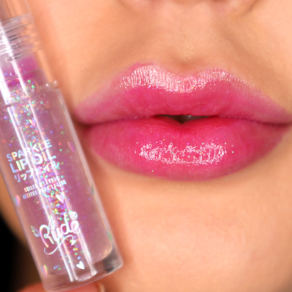 RUDE Sparkle Lip Oil Manga Collection