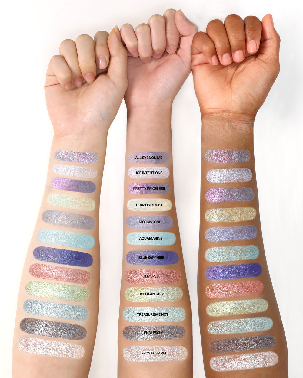 MOIRA Endless Glitz Series Palette / 3pcs Box