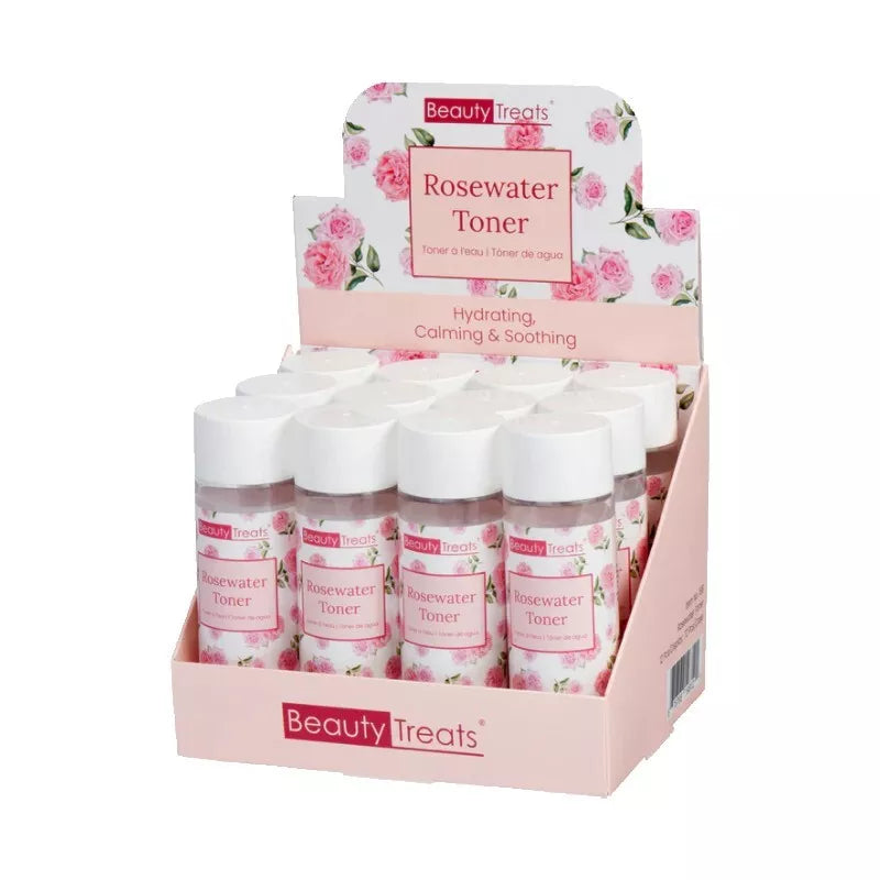 Beauty Treats Rosewater Toner #198 12pcs Display