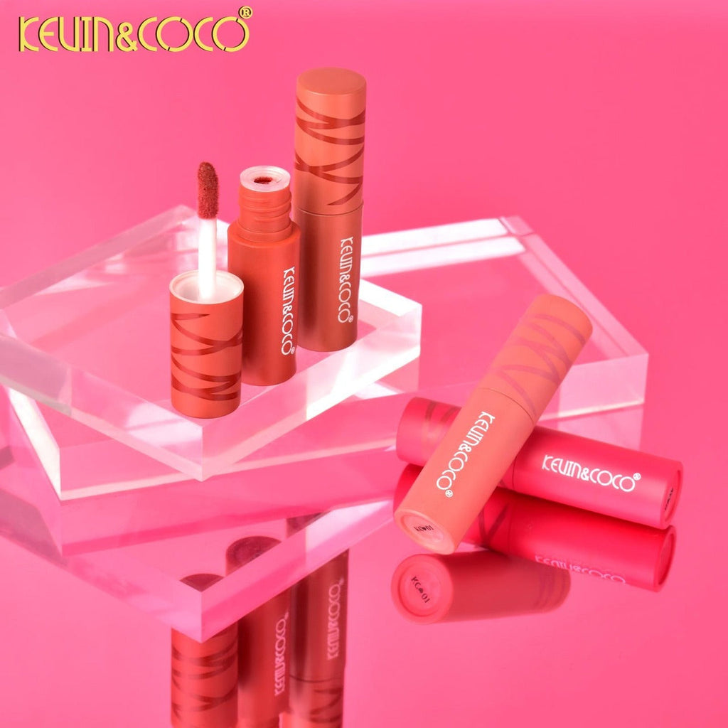 KEVIN&COCO Lucky Girl Charming Hue Matte Lip Gloss Set