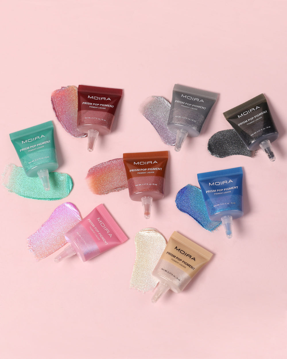 MOIRA Pris Pop Pigment w/ Display PPPSET | 24pcs Display + Tester