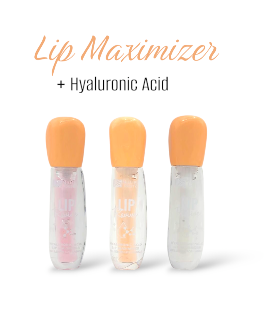 MALIBU GLITZ Lip Revive + Hyaluronic acid / Lip Maximizer / 24pcs Display