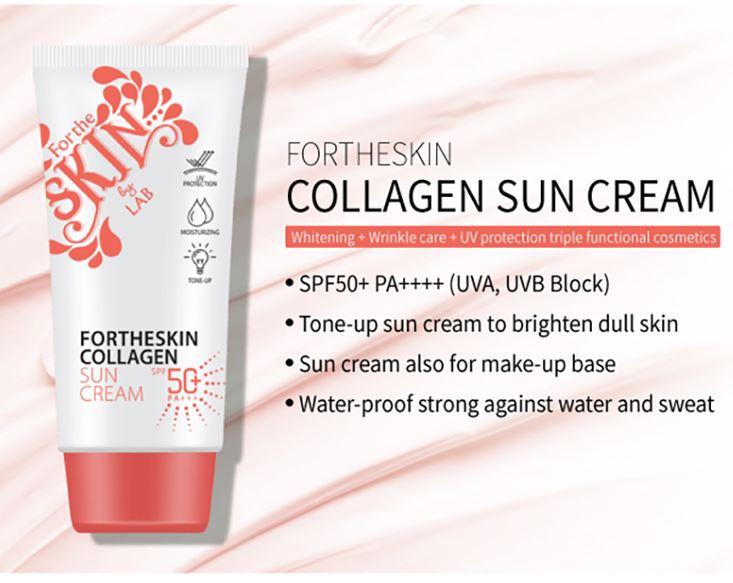 FORTHESKIN Collagen Sun Cream SPF 50 Pa+++ 70ml