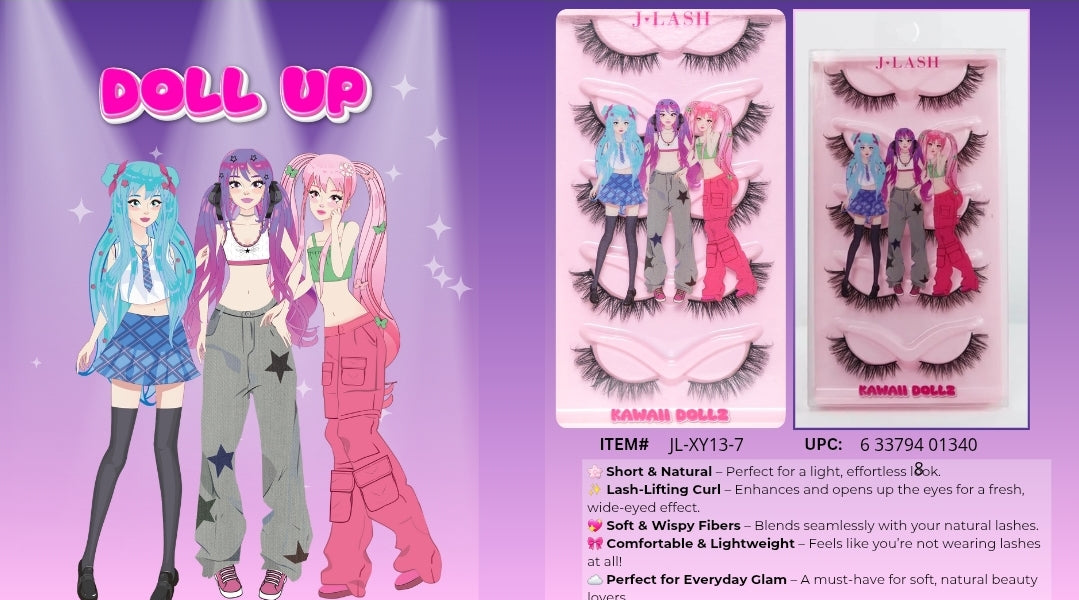 J LASH Kawaii Dollz Eyelashes