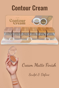 AMORUS Contour Cream Matte Finish 24pcs Display + Tester