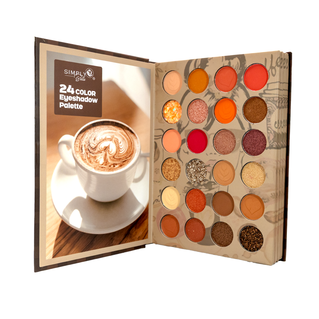 SIMPLY BELLA Coffe Time Book Face Palette