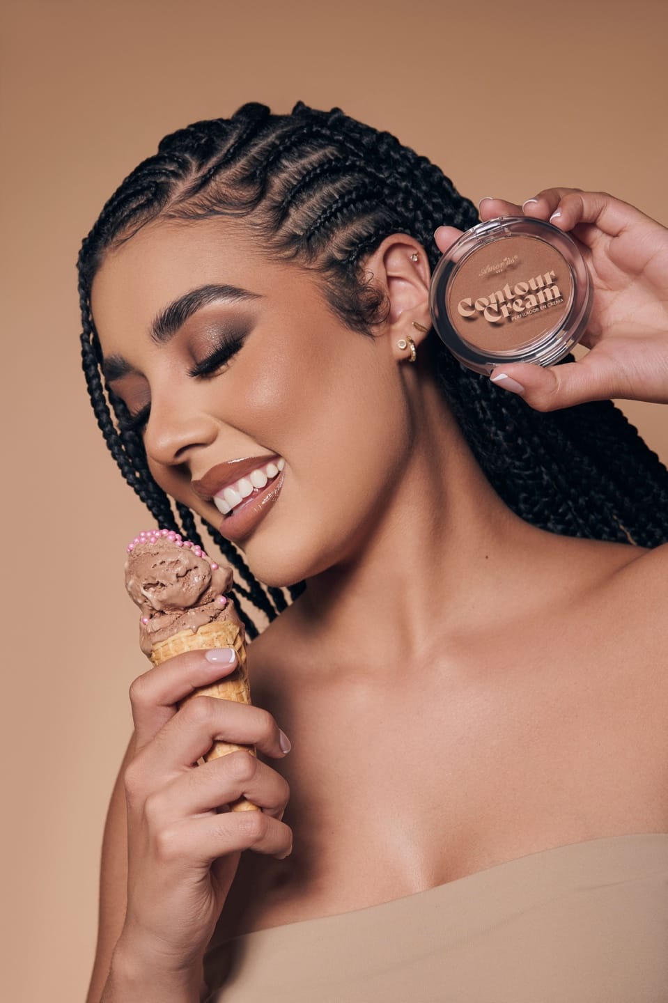 AMORUS Contour Cream Matte Finish 24pcs Display + Tester