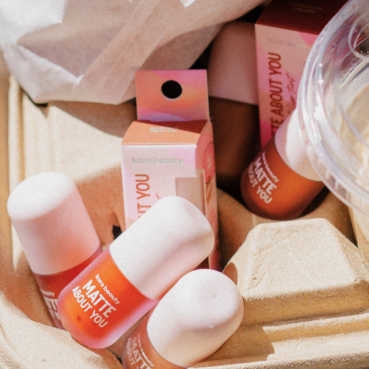 KARA BEAUTY Matte About You Velvet Lip Tint / 25pcs Display + Tester free