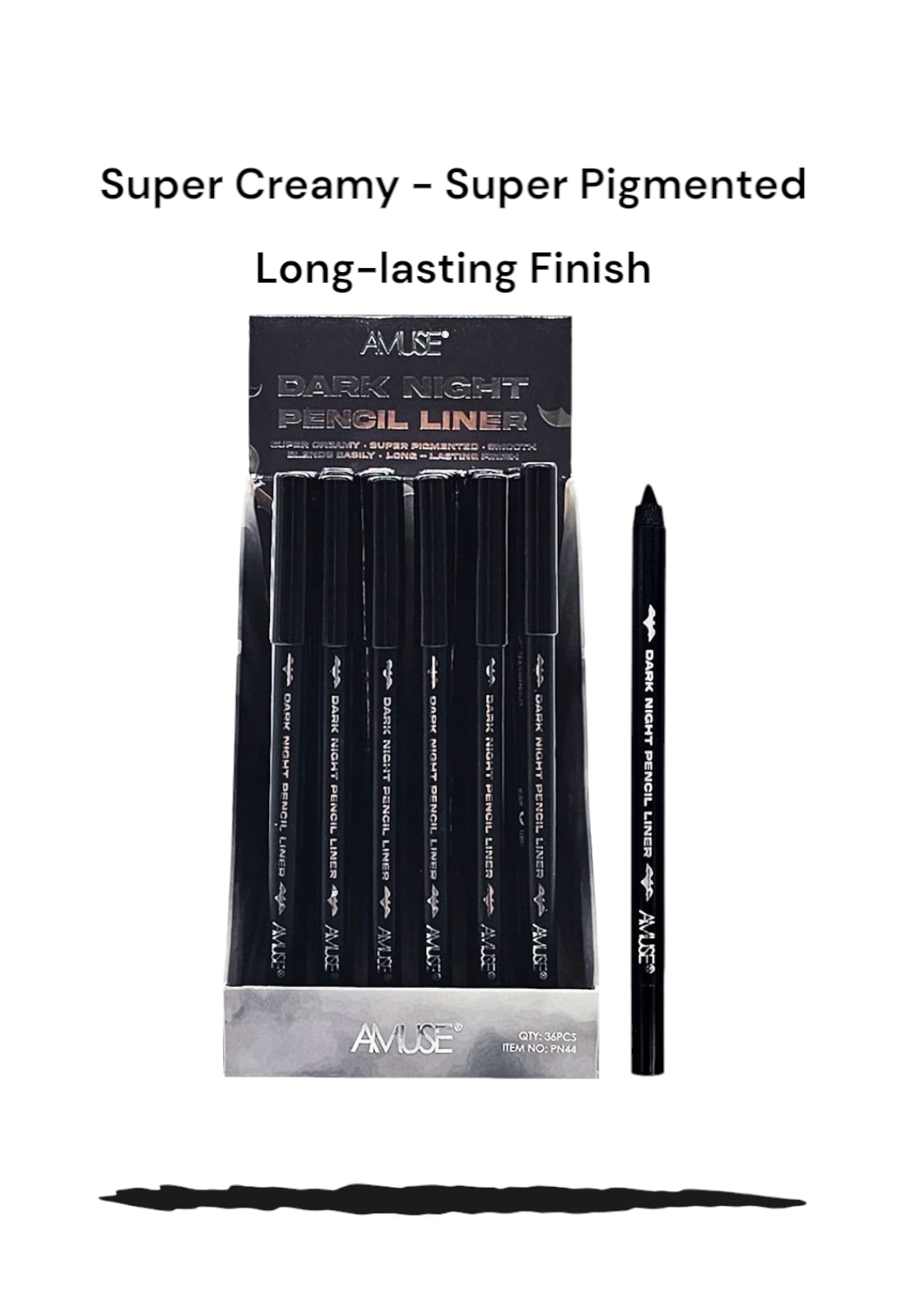 AMUSE Dark Night Pencil Liner # PN44 / 24pcs Display
