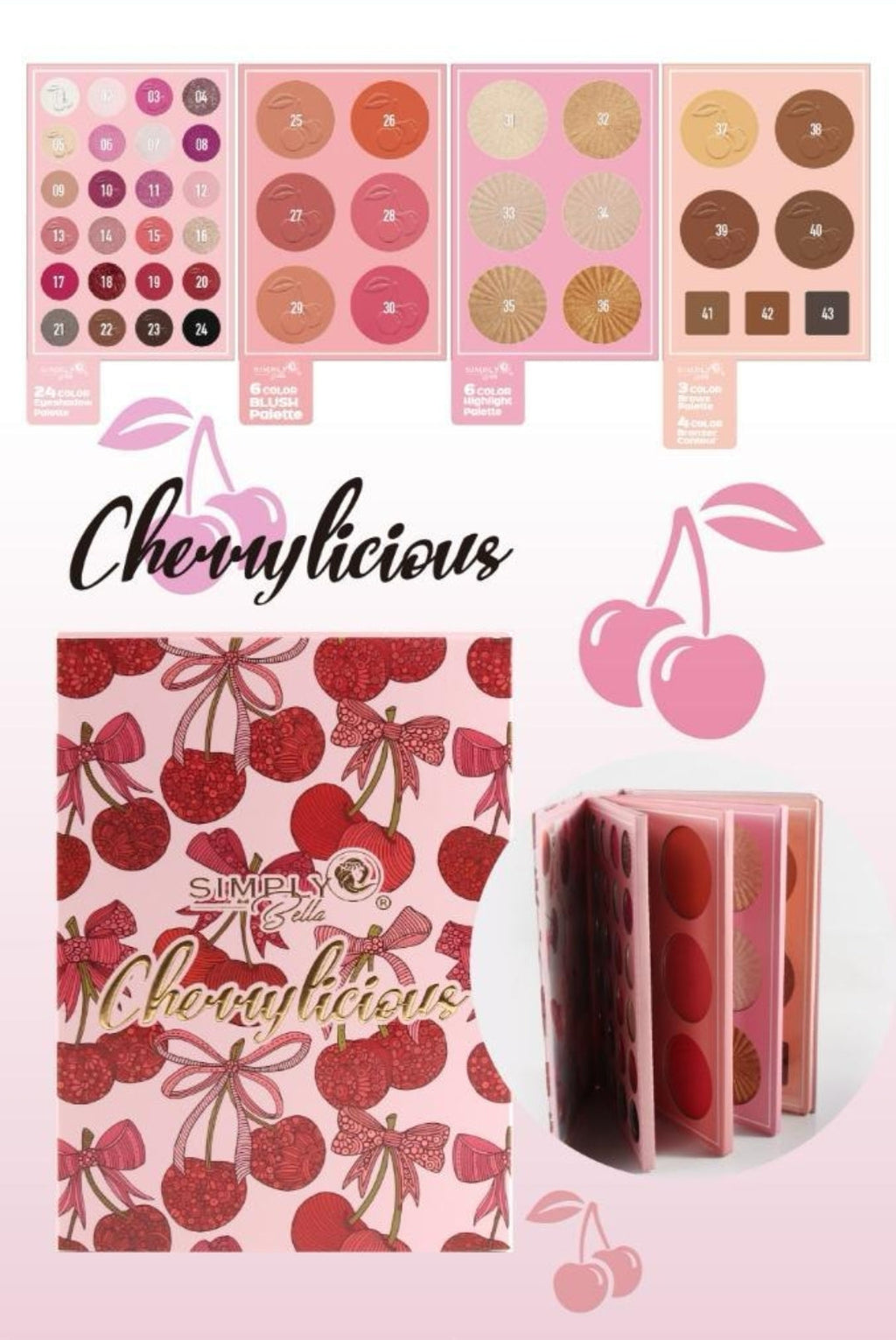 SIMPLY BELLA Cherrylicious - Book Palette