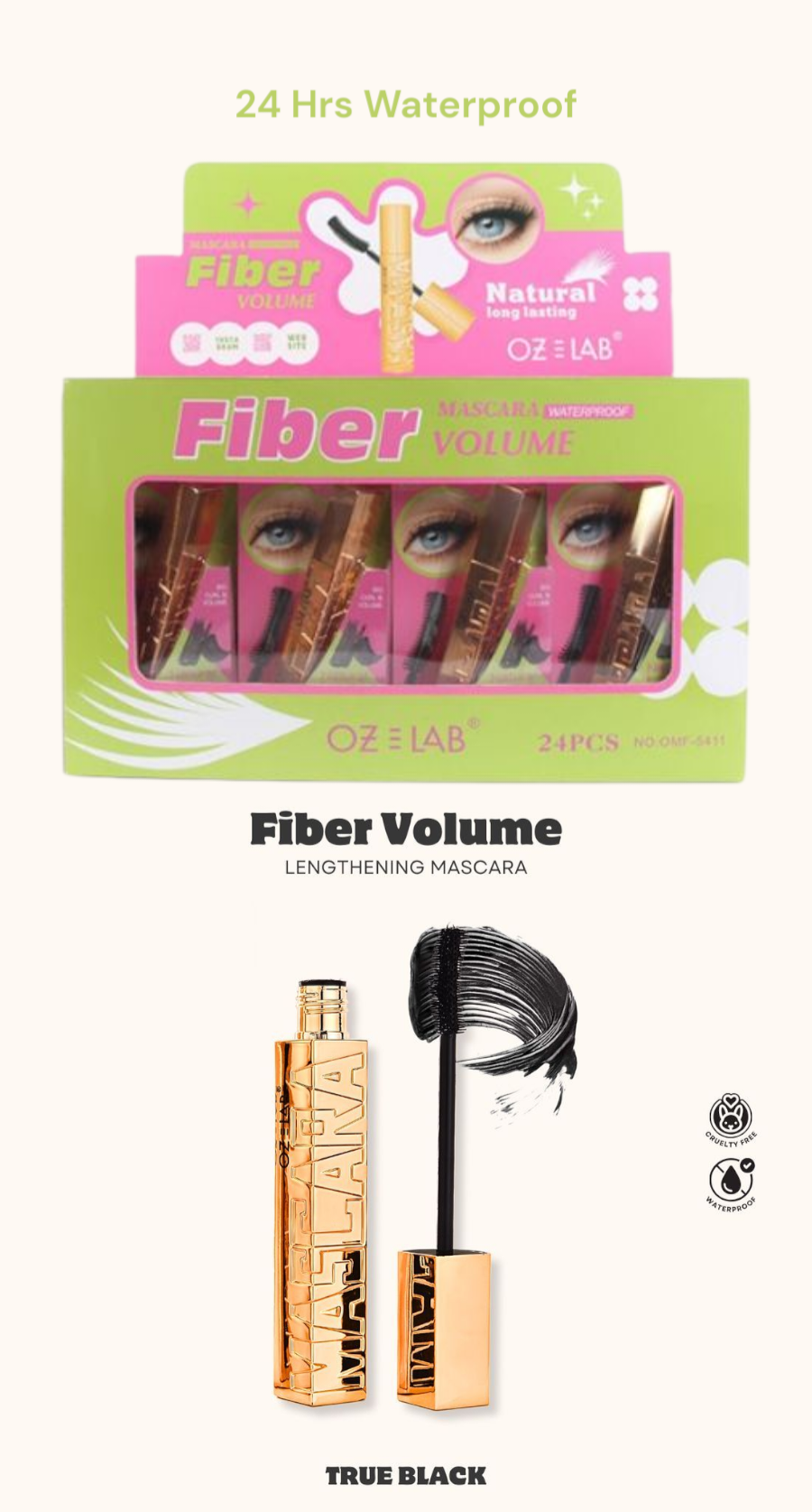 OZ LAB Fiber Volume Mascara