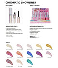 MOIRA Chromatic Show Liner w/Display | 39pcs Display + tester