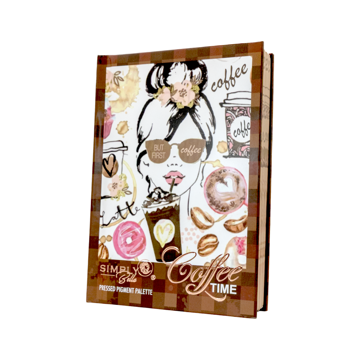 SIMPLY BELLA Coffe Time Book Face Palette