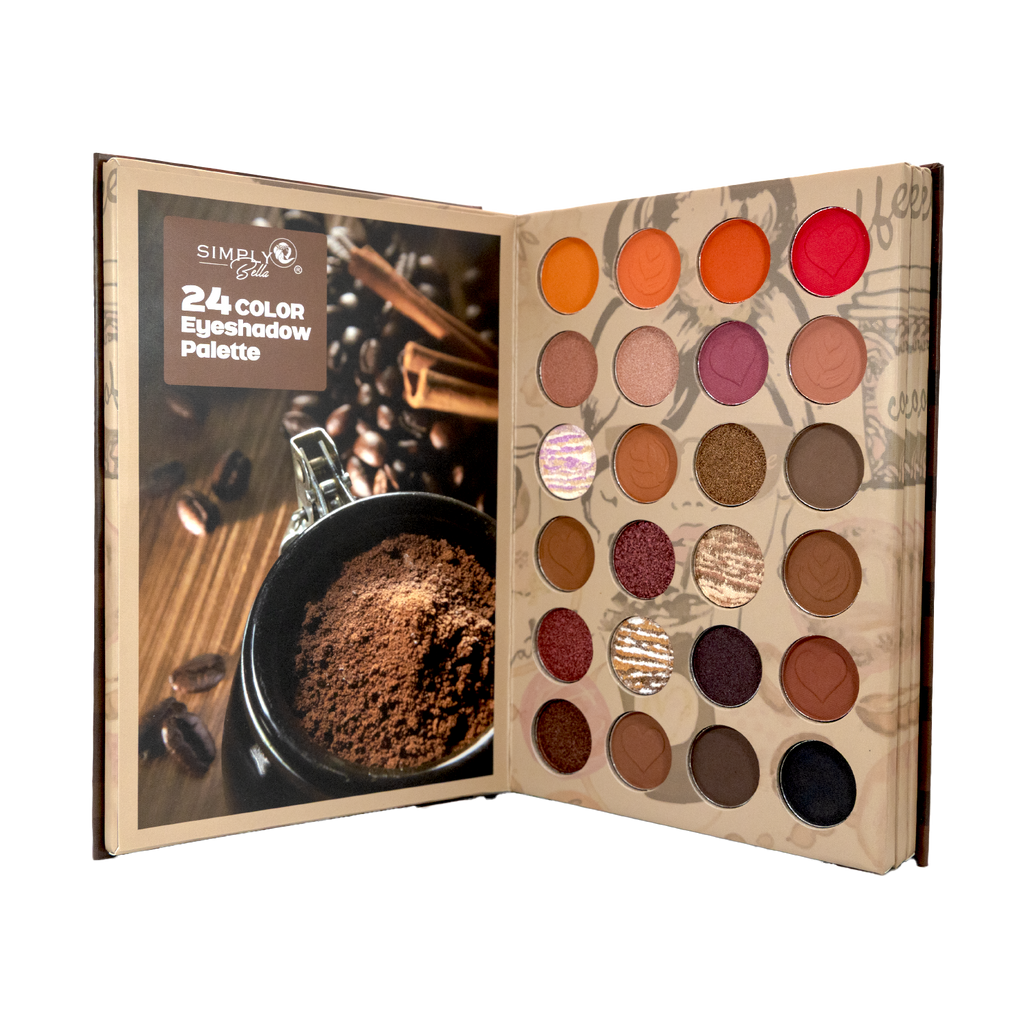 SIMPLY BELLA Coffe Time Book Face Palette