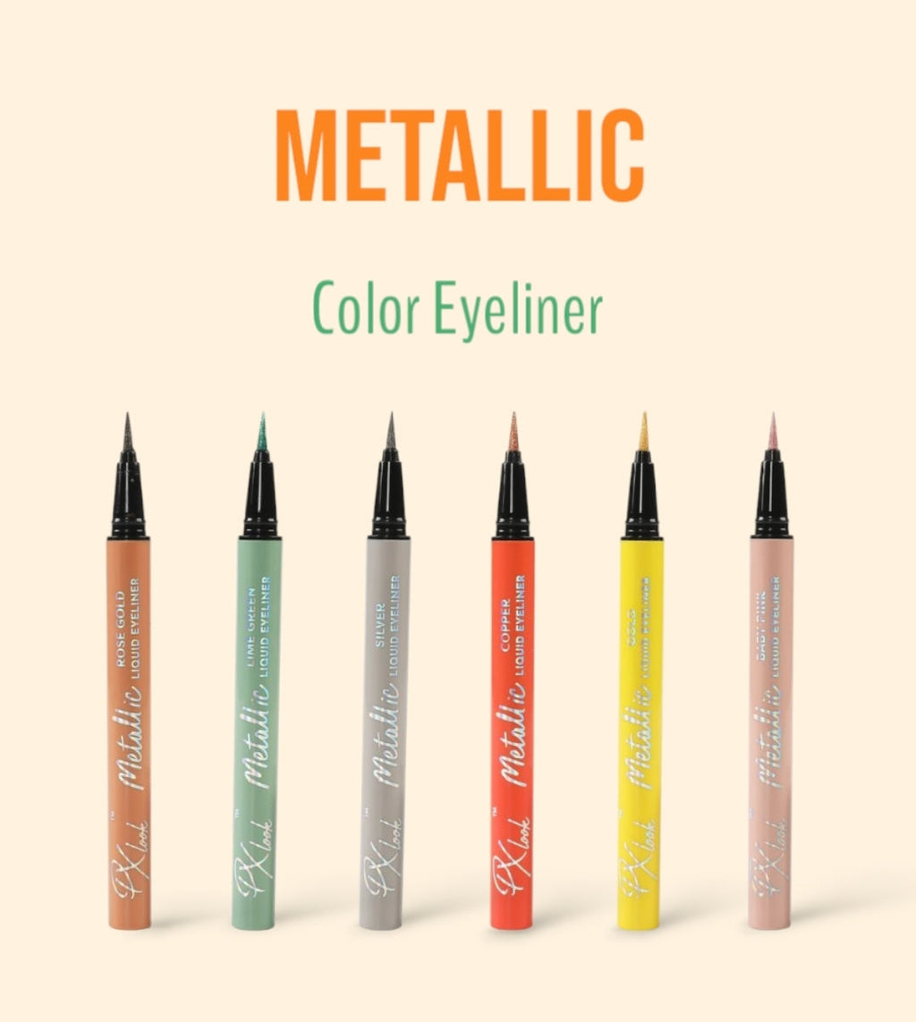 Px Look Color Metallic Liquid Eyeliner | 36pcs Display