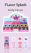 ROMANTIC BEAUTY Flavor Splash Fruity Lip Oil / 24pcs Display