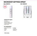 MOIRA Microdot Setting Spray MMFSET w/Display  15pcs Display  + Tester