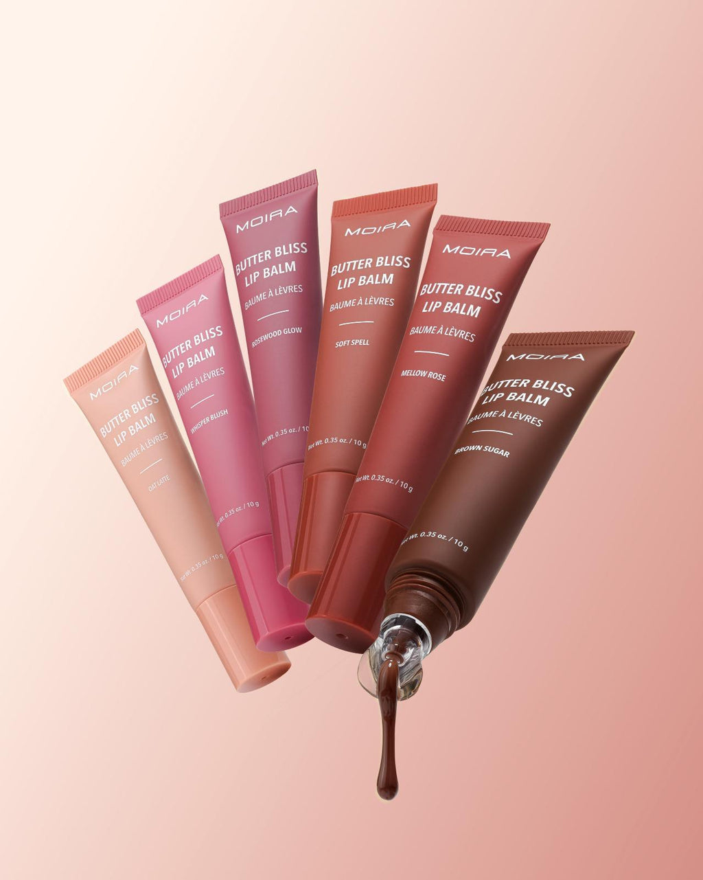 MOIRA Butter Bliss New Shades w/Display + Tester