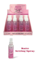BB&W Matte Setting Spray | 12pcs Display