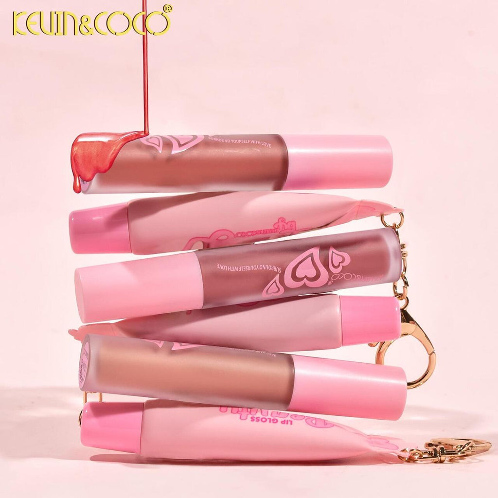 KEVIN & COCO Dream Beauty Key Chain Lip Gloss Set / 18set Display