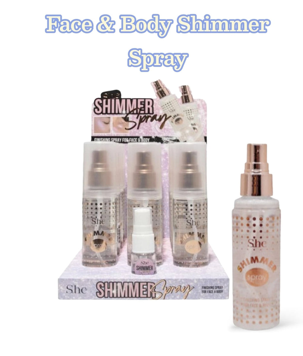 S.HE MAKEUP Face & Body Shimmer Spray