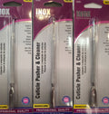 INOX Cuticle Pusher & Cleaner #30104 / 12pcs Box