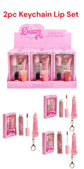 KEVIN & COCO Dream Beauty Key Chain Lip Gloss Set / 18set Display