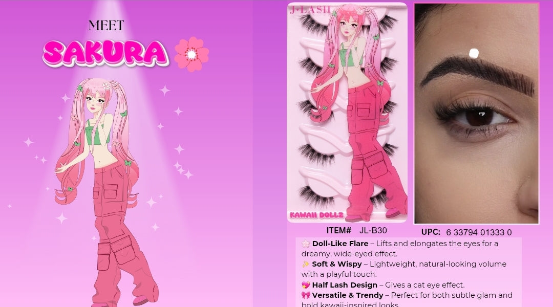 J LASH Kawaii Dollz Eyelashes