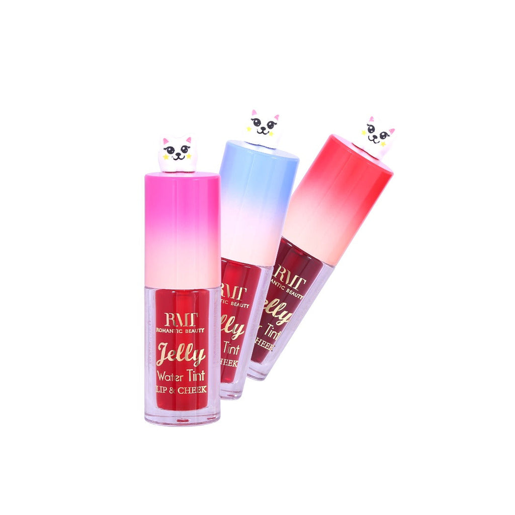 ROMANTIC BEAUTY Purr Feet Jelly Lip & Cheek Tint #L7161-1 | 24pcs Display