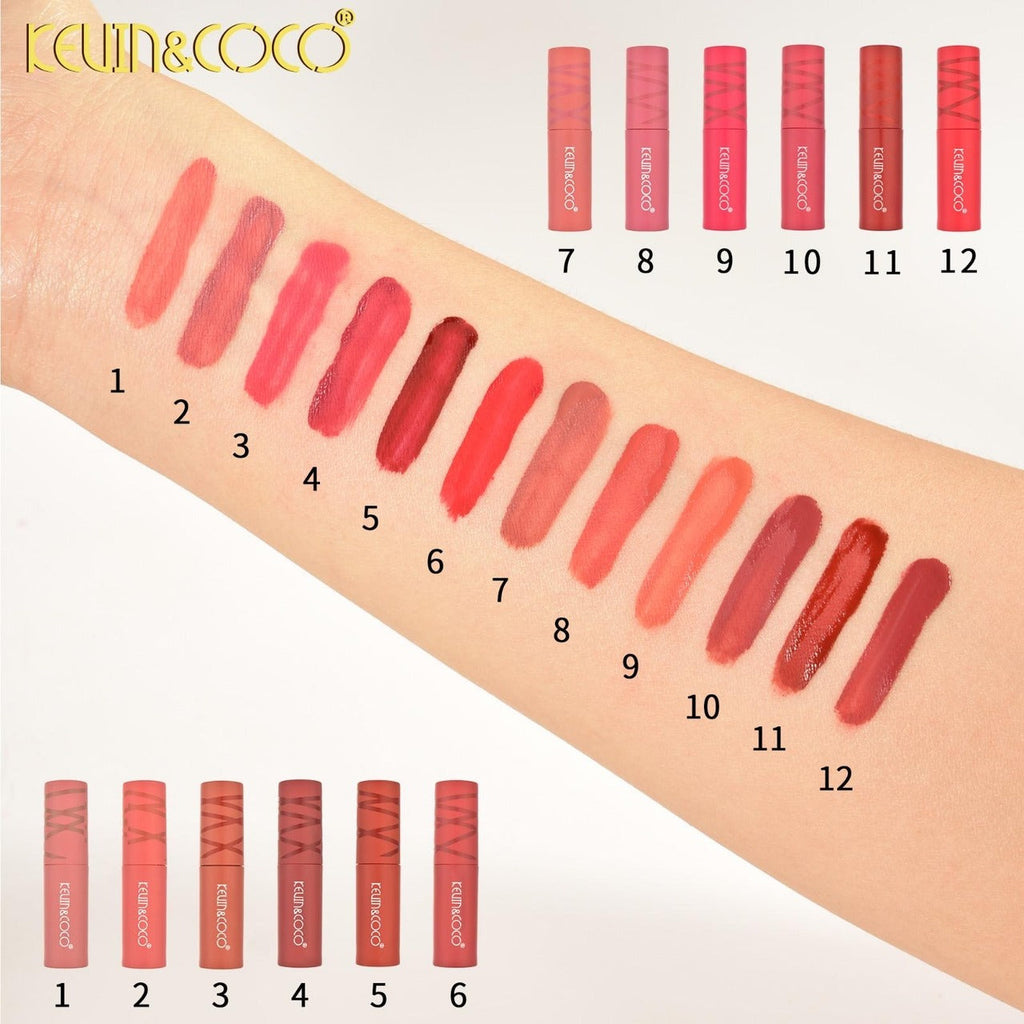 KEVIN&COCO Lucky Girl Charming Hue Matte Lip Gloss Set