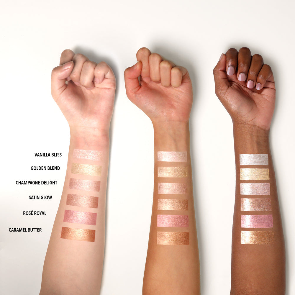 MOIRA Glow Show Liquid Highlighter GSLHSET w/Display 36pcs Display + Tester