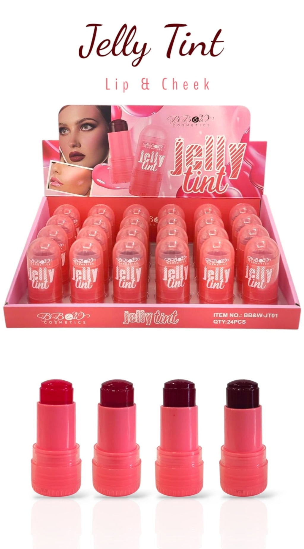 BB&W Jelly Tint | 24pcs Display
