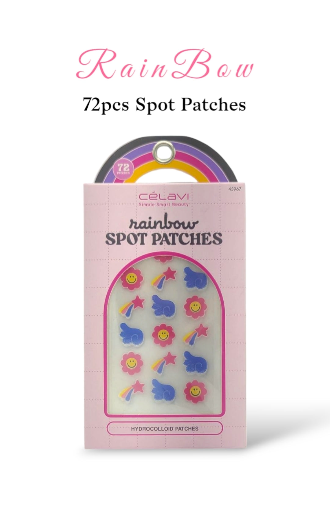 CELAVI Rainbow Hydrocolloid Patches #45967 | 12 pack